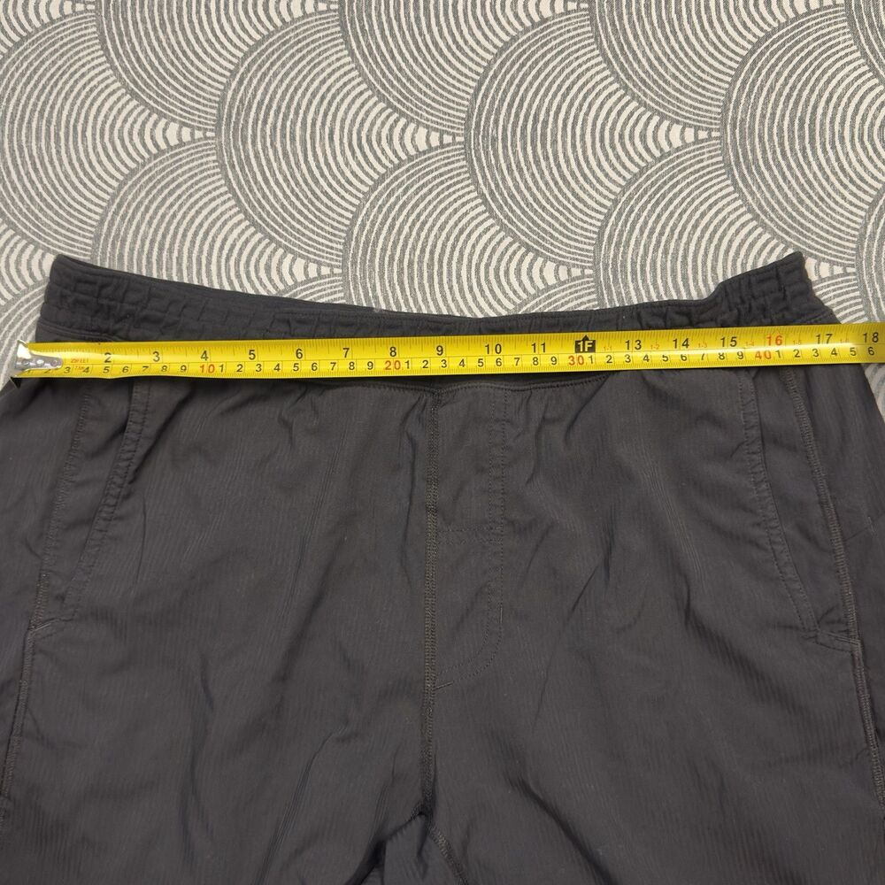 LULULEMON Athletic Shorts No Liner Black 11’ Inseam Men Large Flaw* - Picture 6 of 12